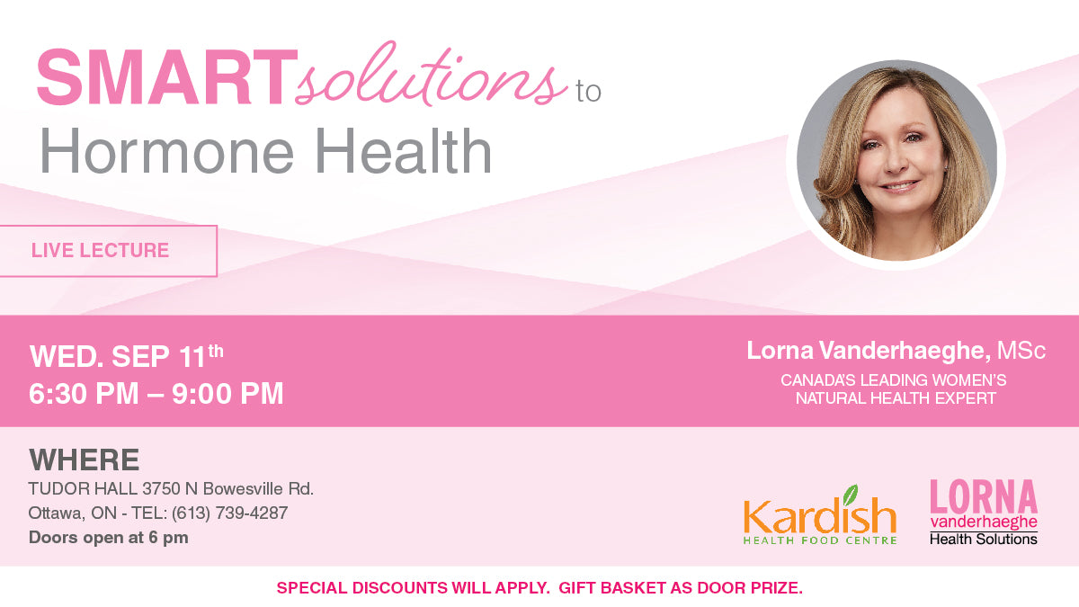 Smart Solutions to Hormone Health with Lorna Vanderhaeghe, MSc