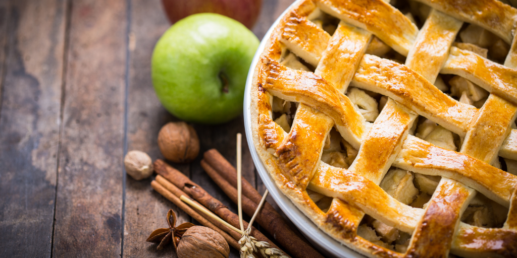 Healthier apple pie