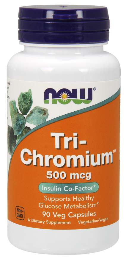 NOW Tri-Chromium 500mcg + Cinn 90Vcap