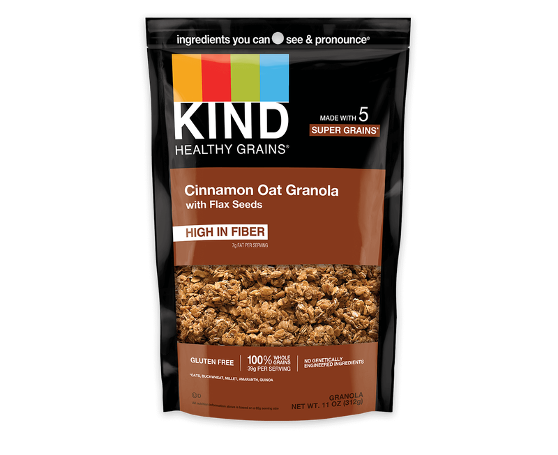 Kind Cinnamon Oat w/ Flax Seed Clusters 312g