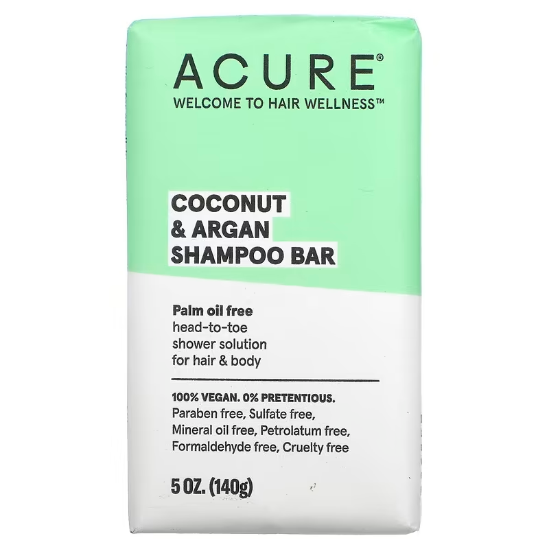 Acure Shampoo Bar Coconut &amp; Argan 140g