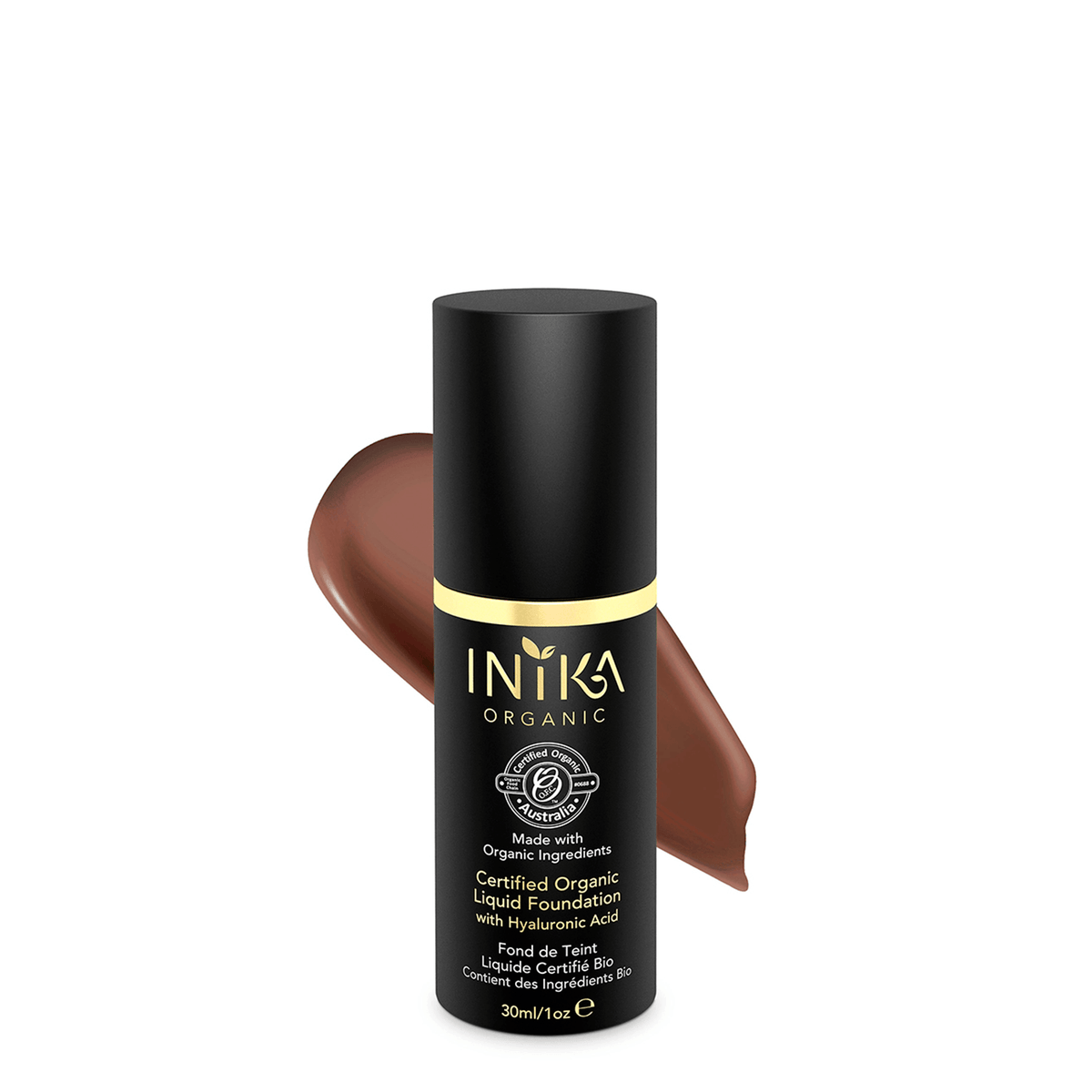 Inika Organic Organic Liquid Foundation - Toffee 30ml