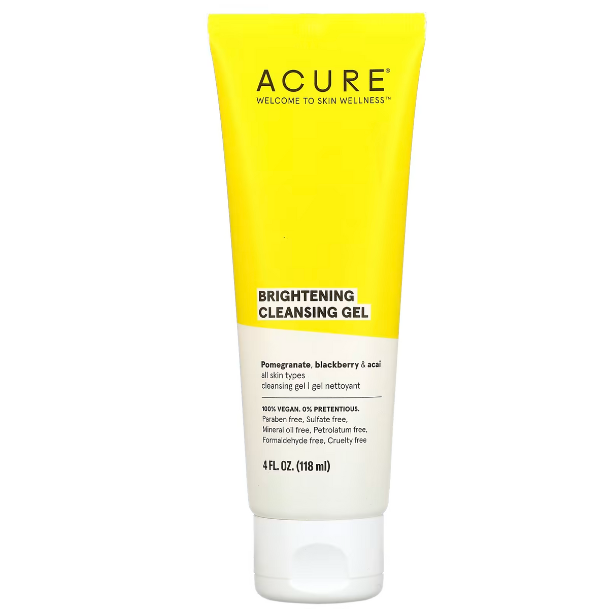 Acure Brightening Cleansing Gel 118ml