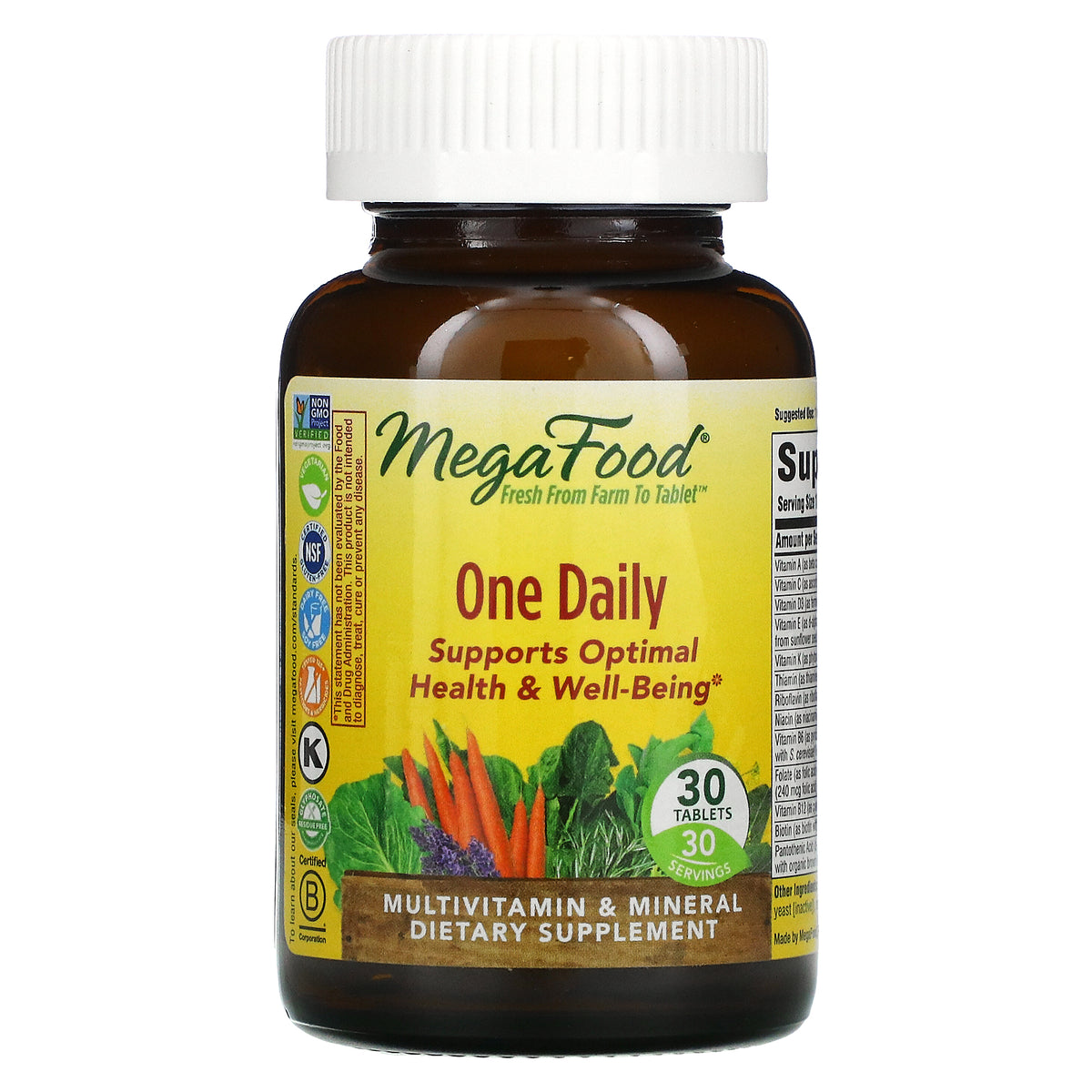 Megafood Vitamins Blood Builder DailyFoods 30tabs