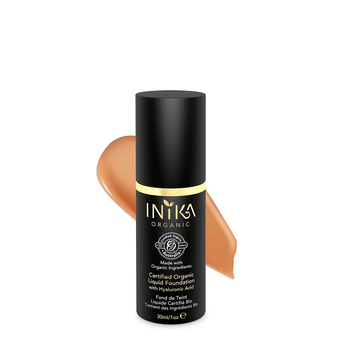 Inika Organic Organic Liquid Foundation - Toffee 30ml