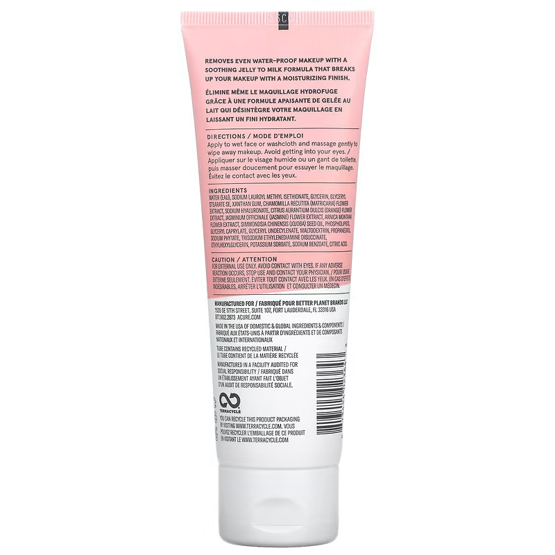 Acure Soothing Jelly Milk Makeup Remover 118ml