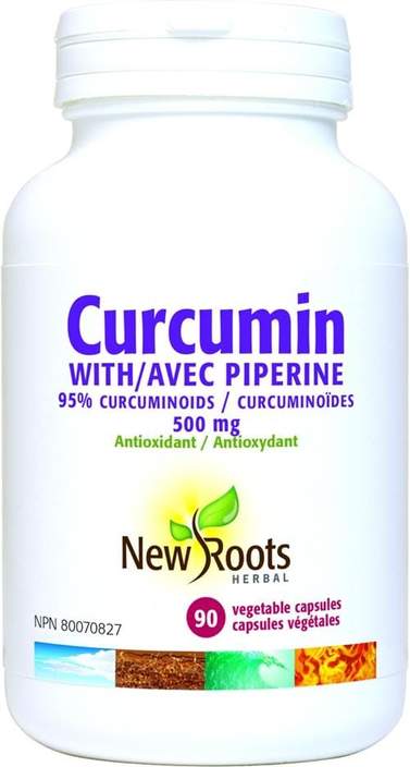 New Roots Curcumin 500mg 90caps