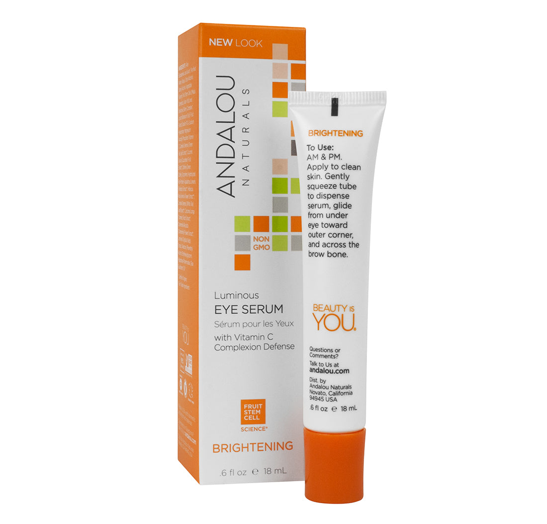 Andalou Naturals Luminous Eye Serum 18ml