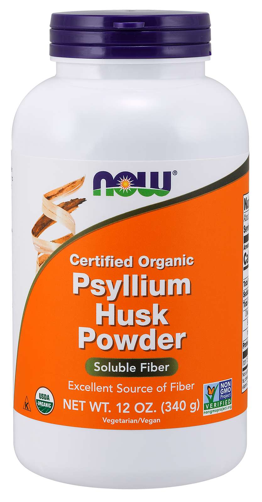 NOW Psyllium Husk Pwd 340g