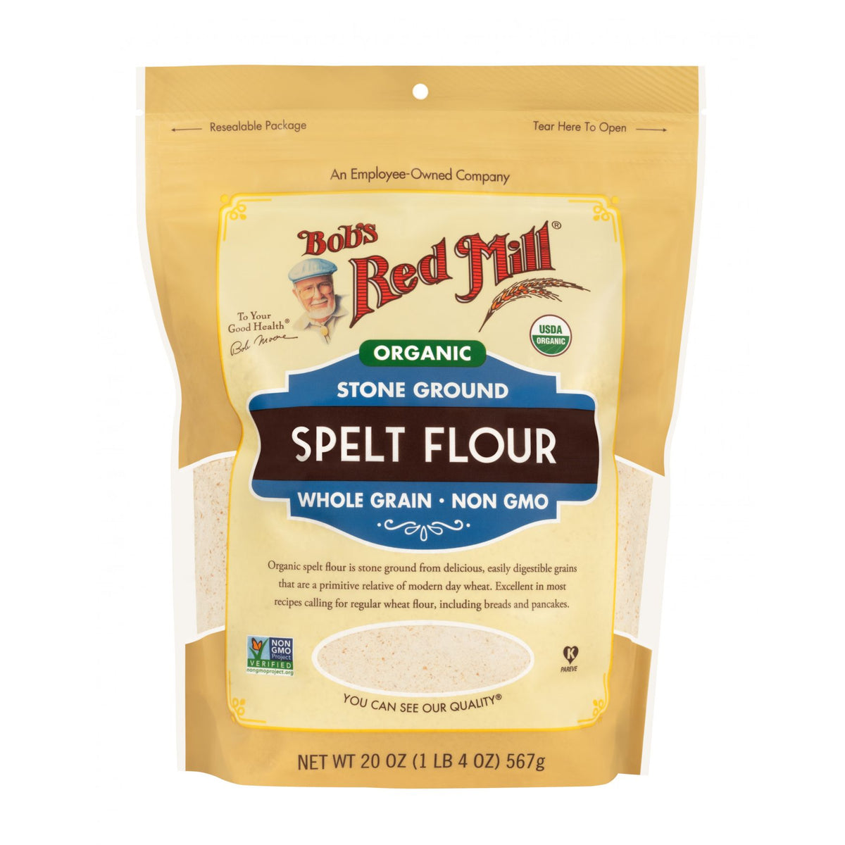 Bobs Red Mill Spelt Flour Org. 567g