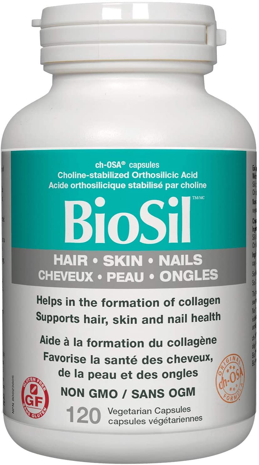 BioSil Vegan Hair, Skin, &amp; Nails Formula 120veg