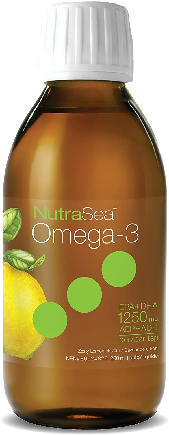 NutraSea Omega-3 Lemon 240sgels