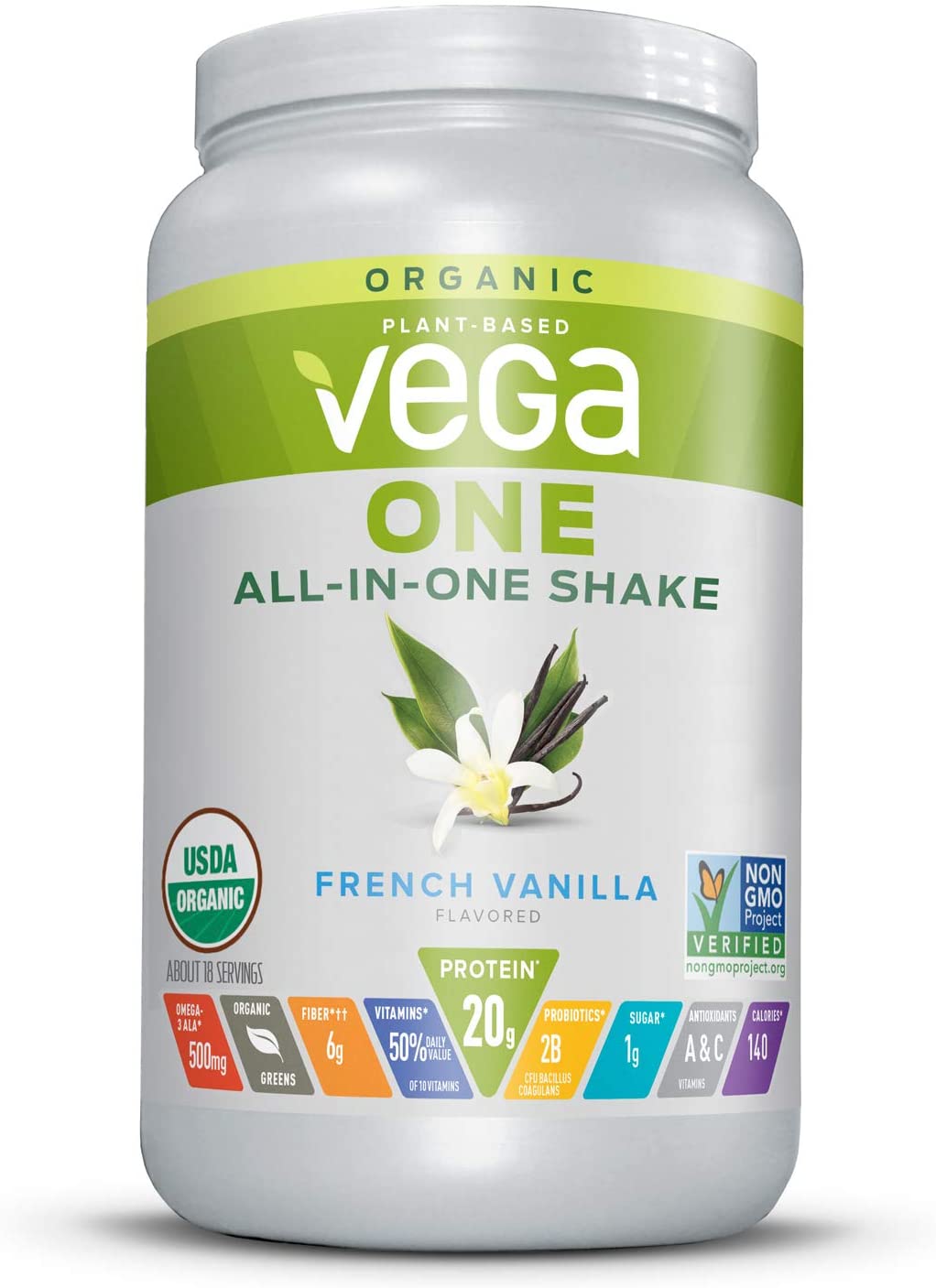 Vega All-In-One Nutritional Shake French Vani