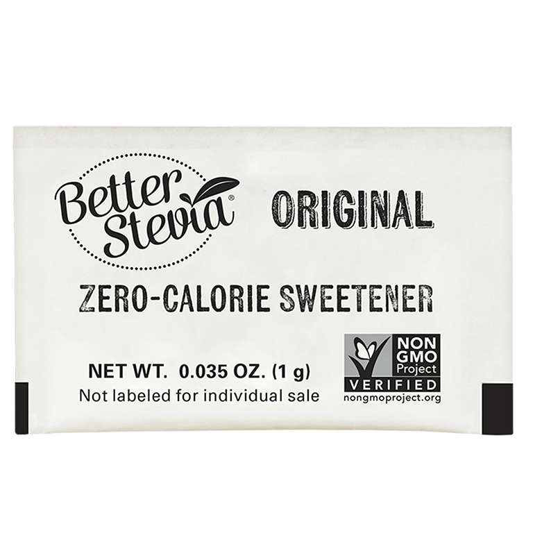 NOW Stevia Extract Packets 1g 100pk