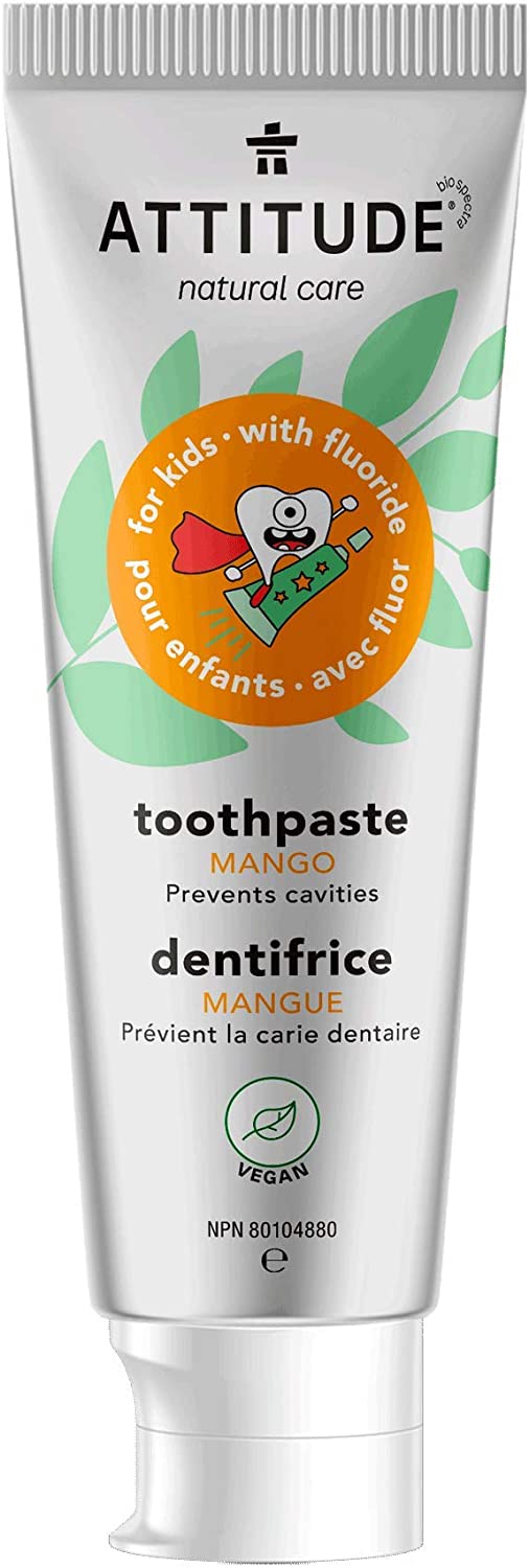 Attitude Kids Fluor Free Toothpaste Mango 120g