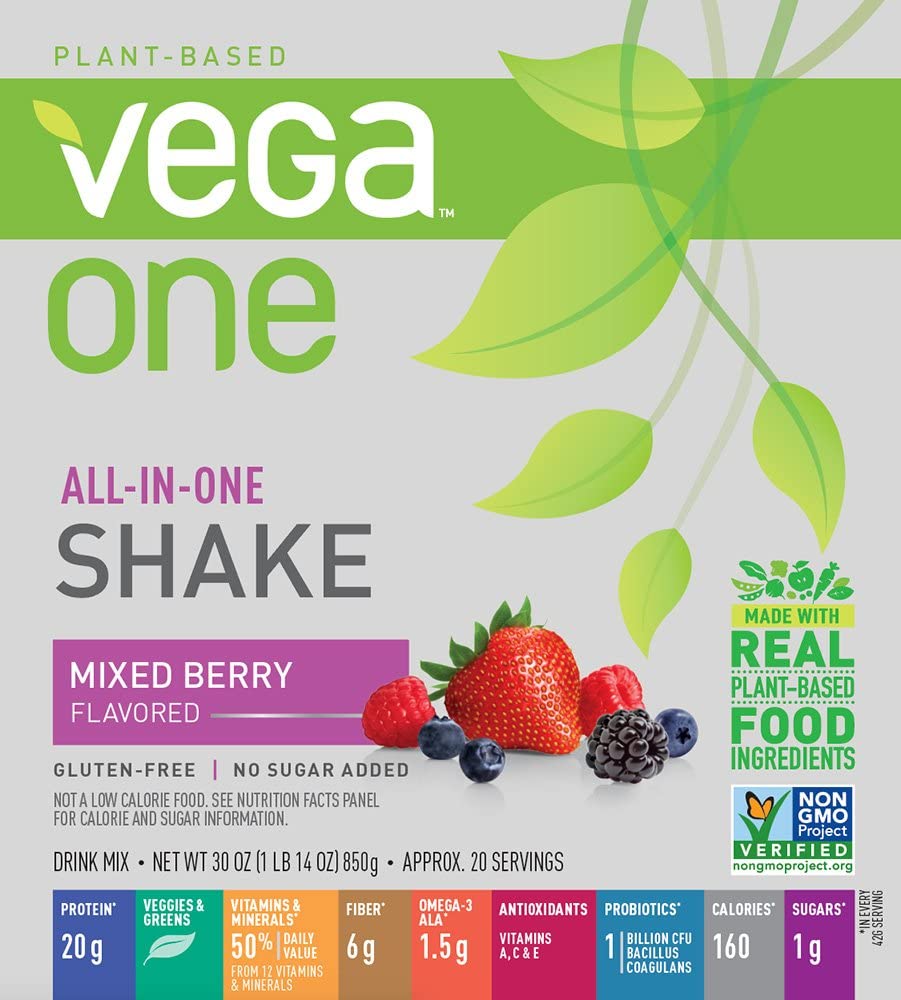 Vega All-In-One Nutritional Shake Berry 850g