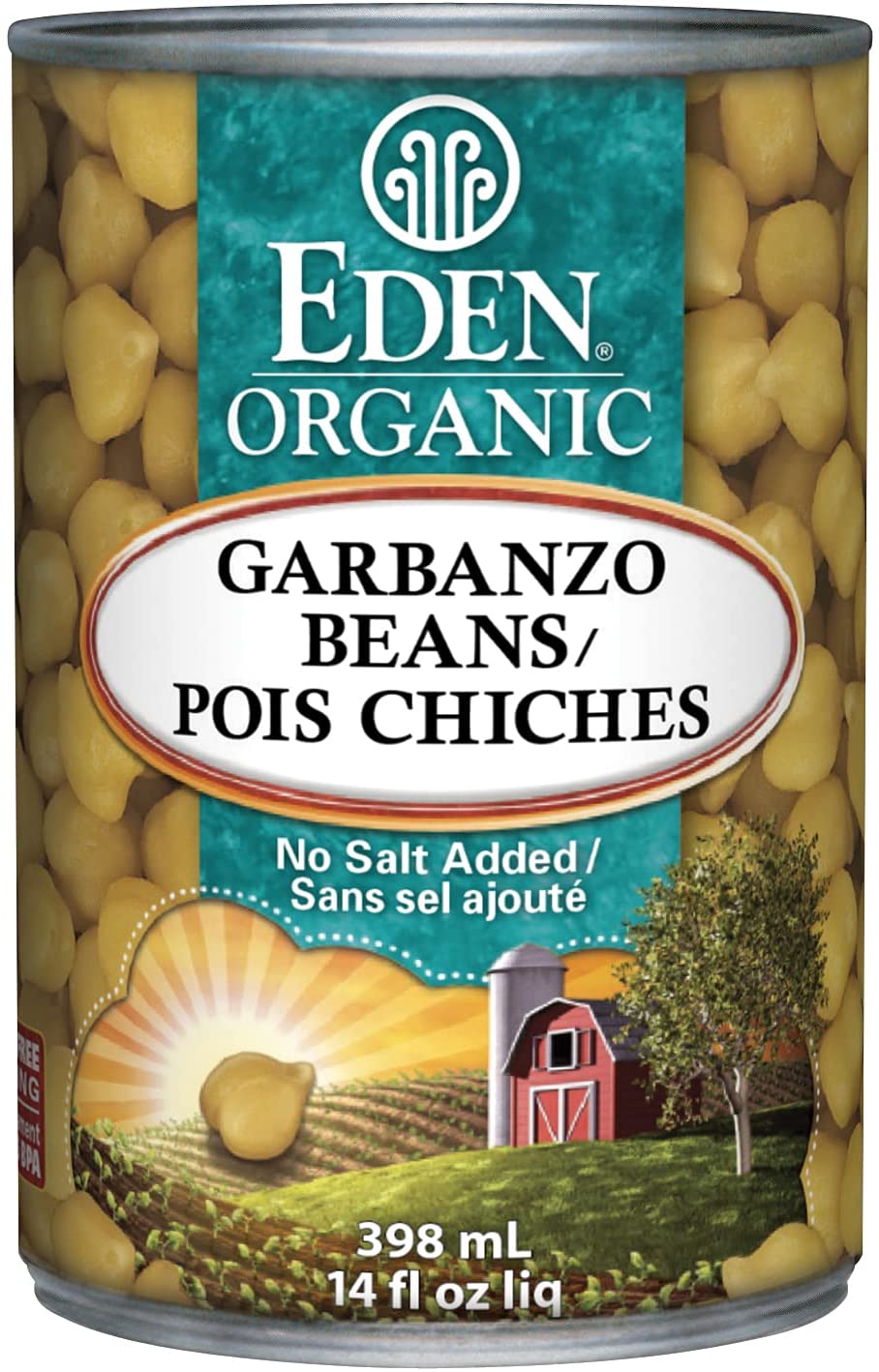 Eden Beans Garbanzo [Canned] 398ml