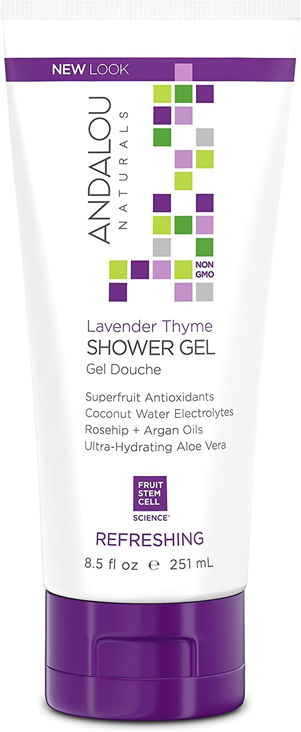 Andalou Naturals Lavender Thyme Shower Gel 251ml