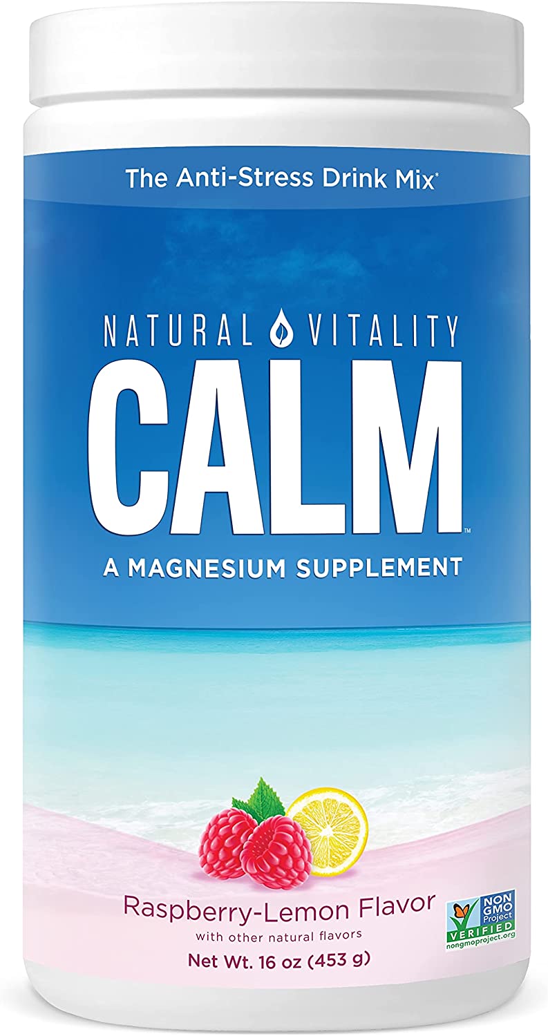 Natural Calm Raspberry Lemon 16oz