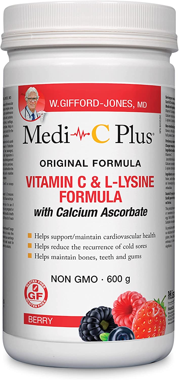 Preferred Nutrition Medi-C Plus Calcium Lysine Vitamin C Ber