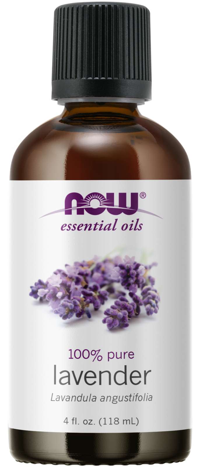 NOW Lavender-Almond Massage Oil 473ml