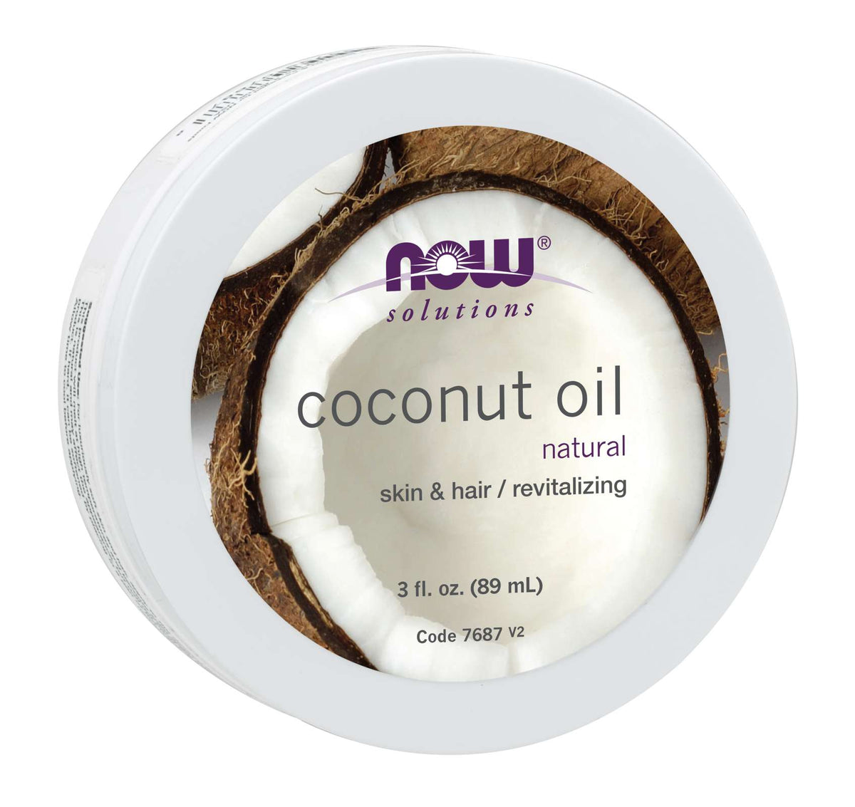 NOW Coconut Oil 100% Natural 207ml