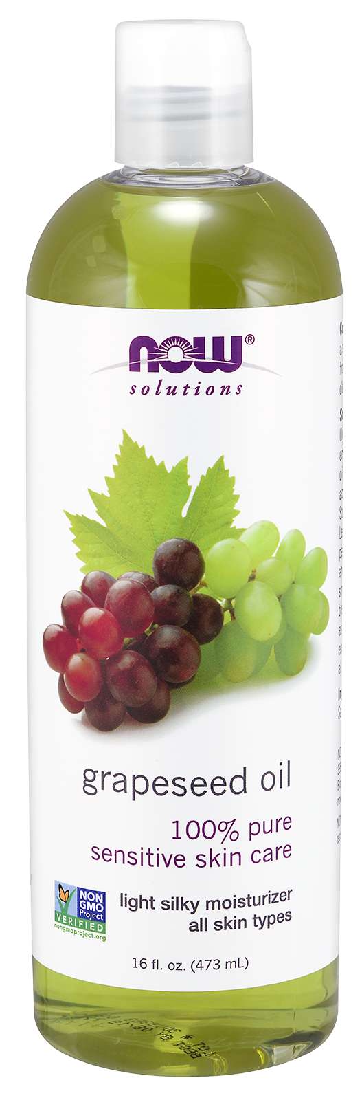 NOW Grape Seed Oil [Food Grade] 473ml