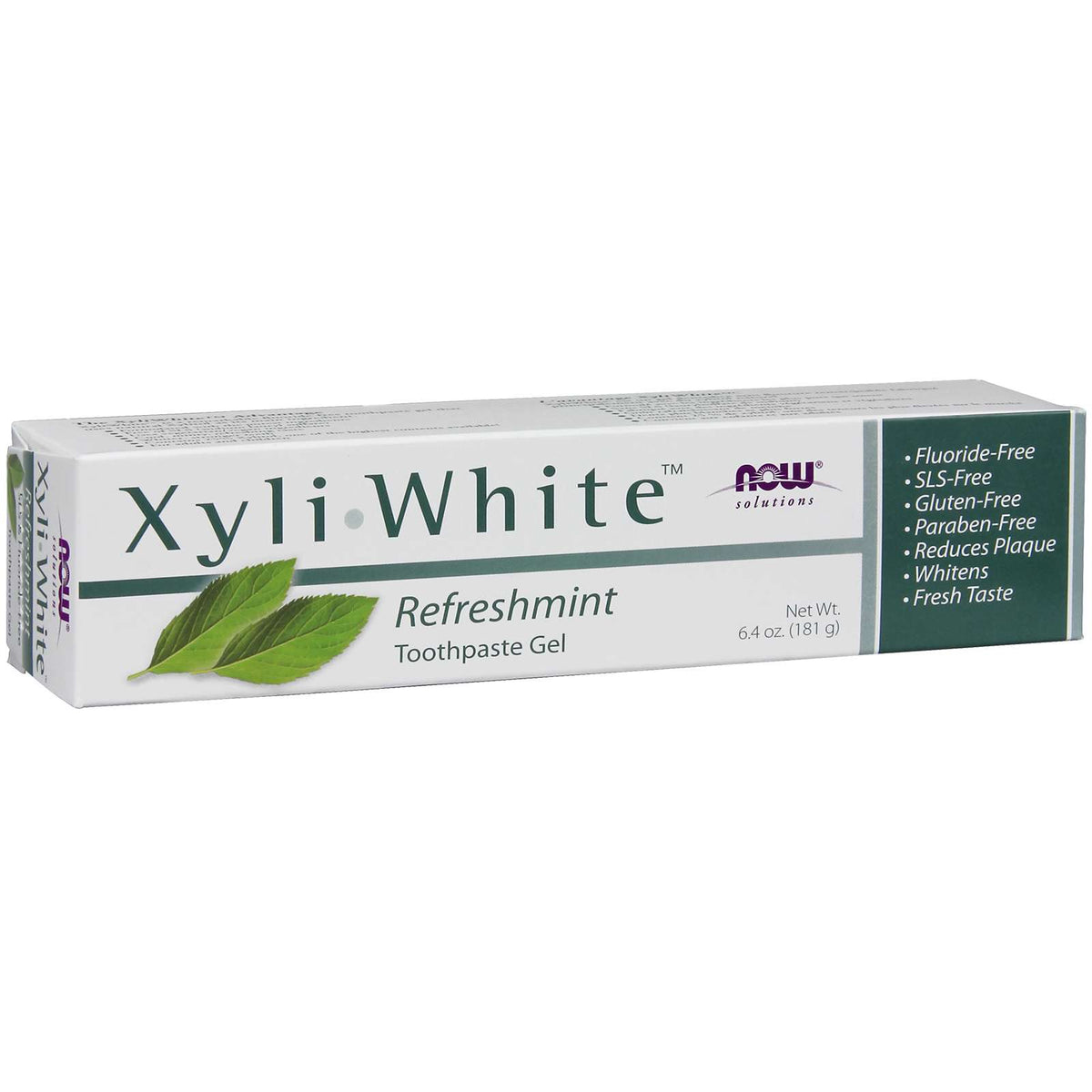 NOW Xyliwhite Mint Toothpaste/Gel 6.4oz