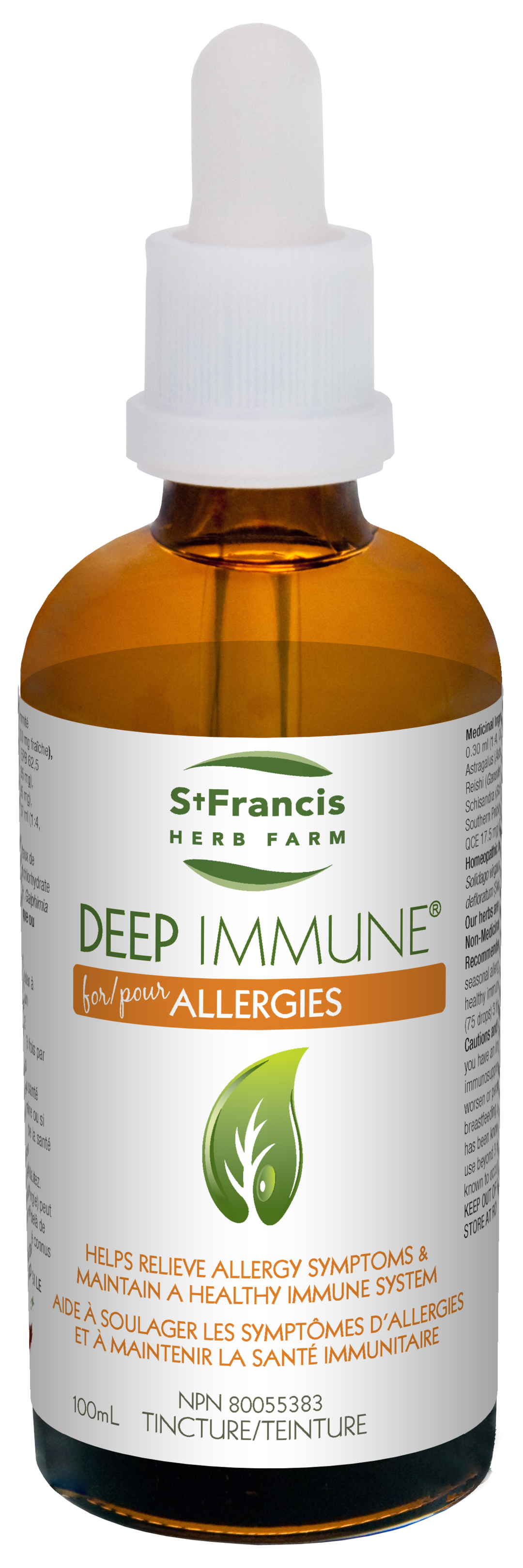 St Francis Herb Farm Deep Immune for Allergies 50ml