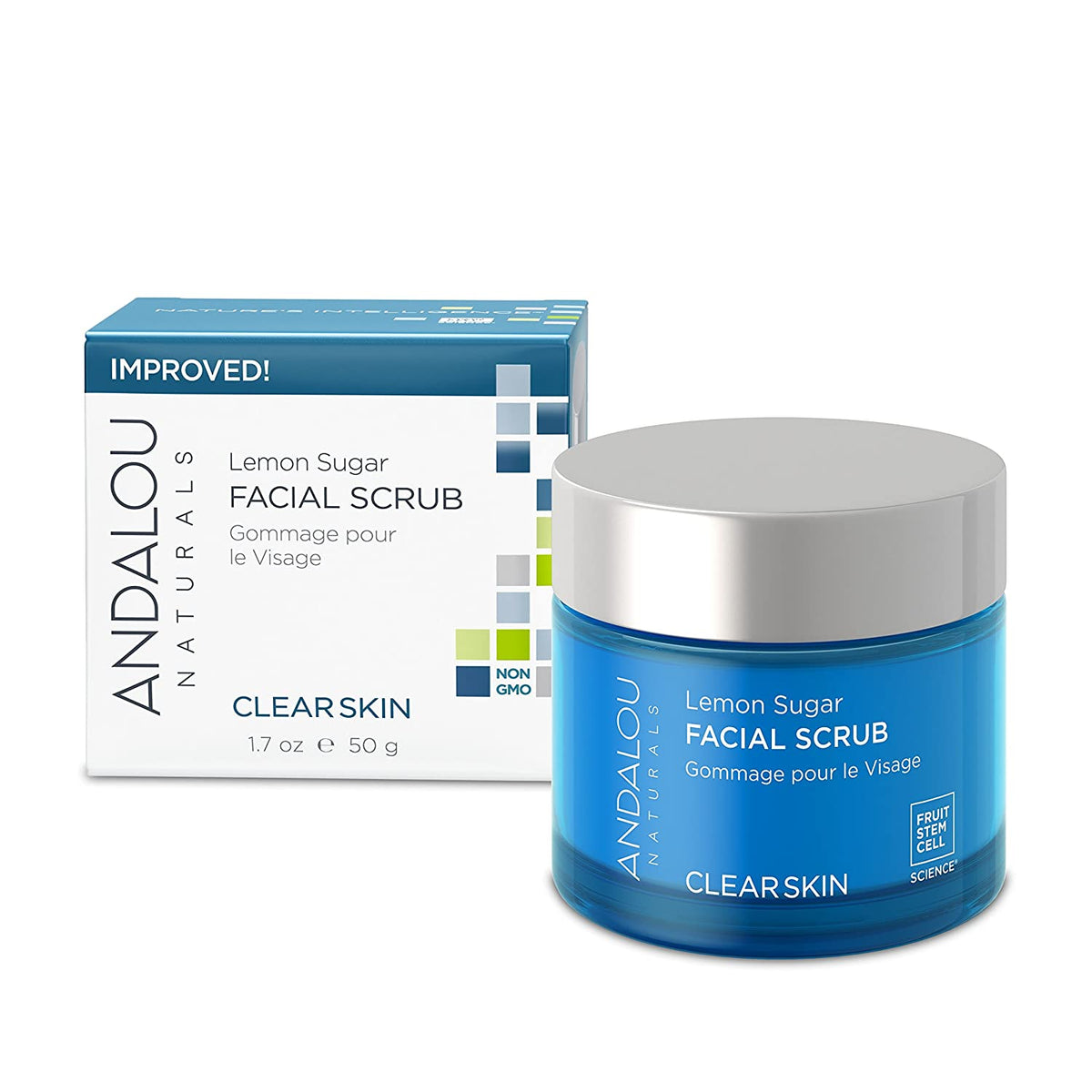 Andalou Naturals Lemon Sugar Facial Scrub 50ml