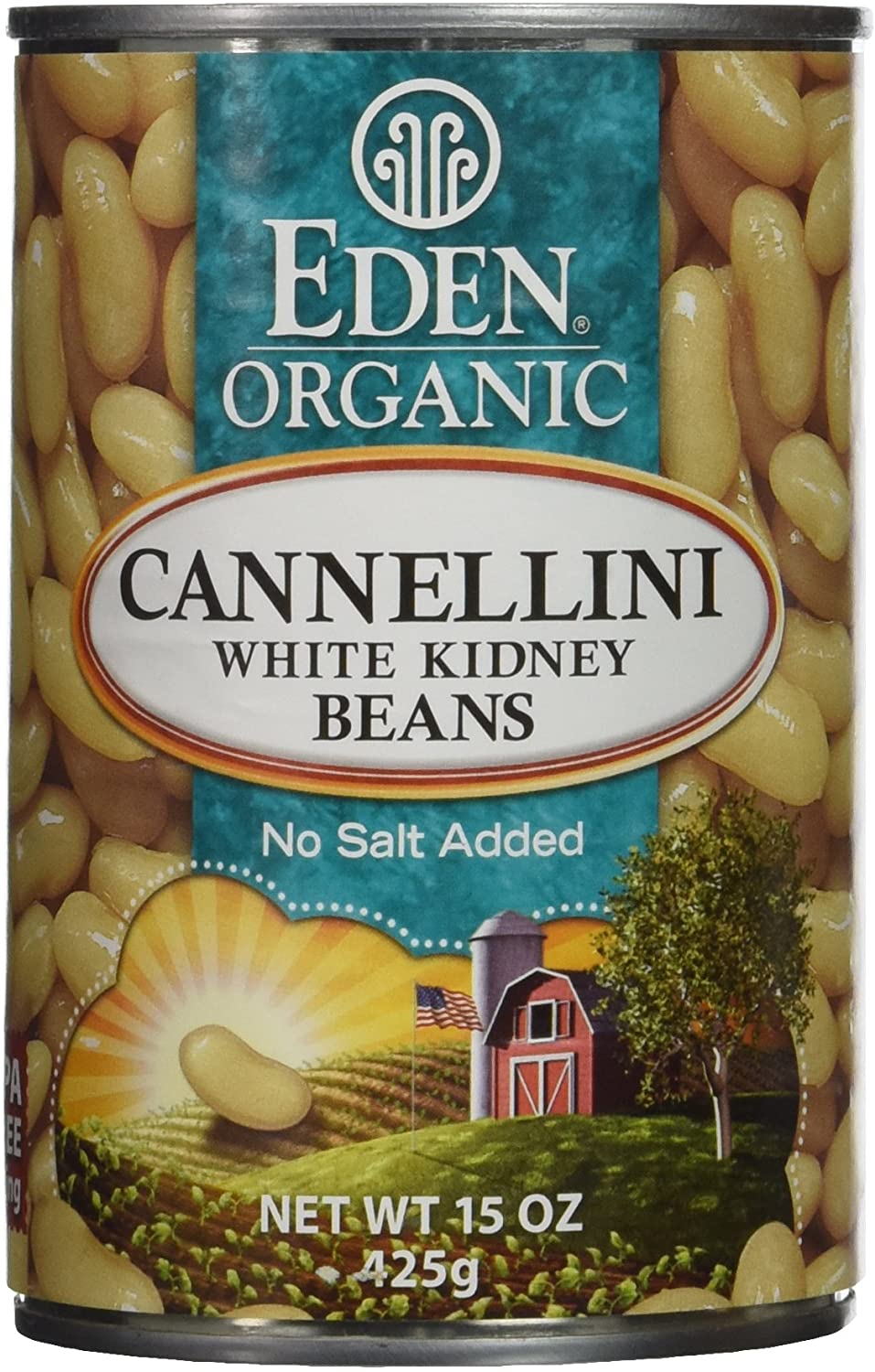 Eden Beans White Kidney [Canned] 398ml