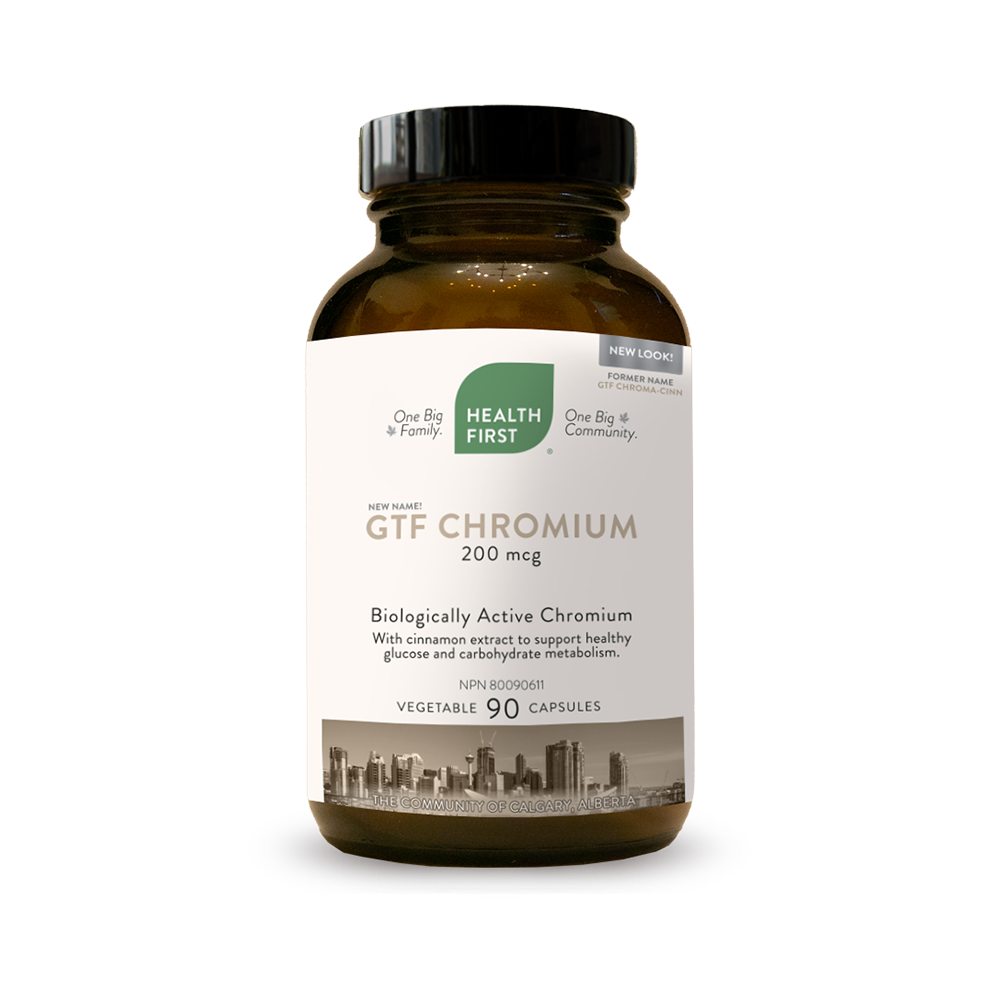 Health First GTF Chroma-Cinn Chromium  90vcap