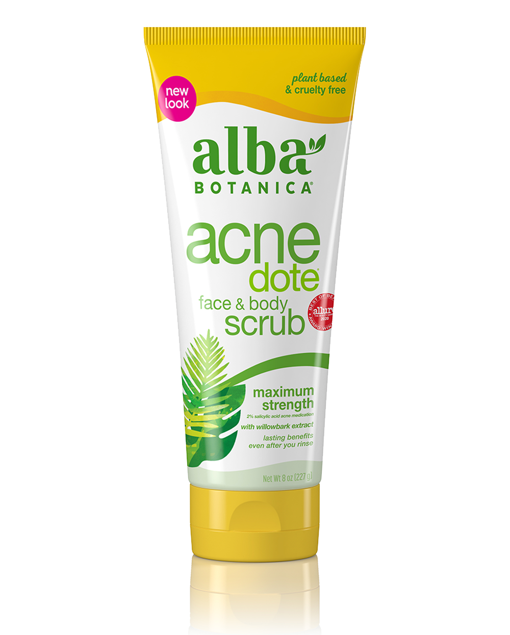 Alba Botanica ACNEdoteFace &amp; Body Scrub 227g