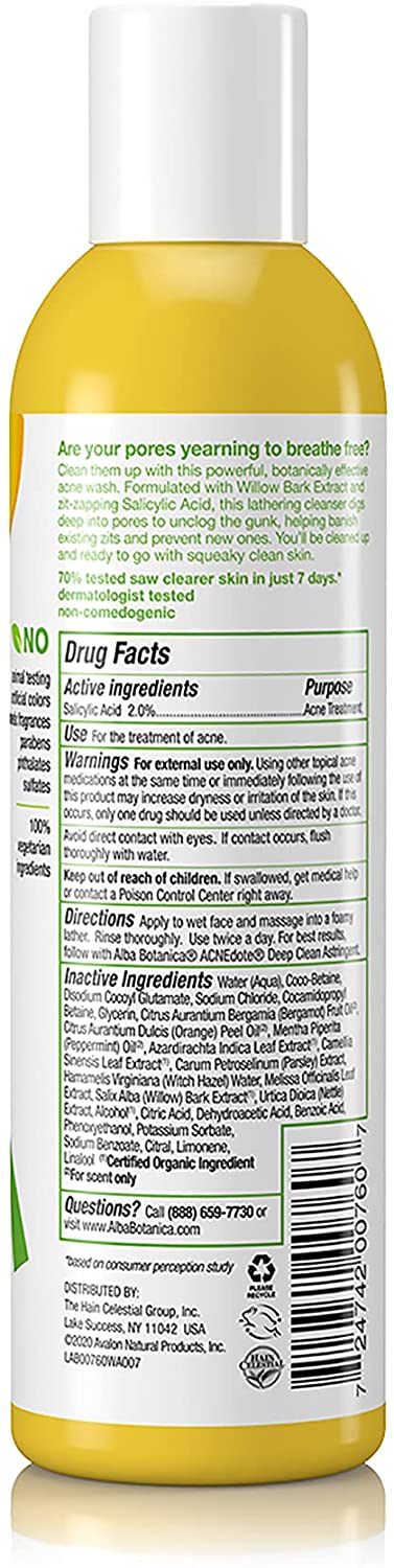 Alba Botanica ACNEdote Deep Pore Wash 177ml