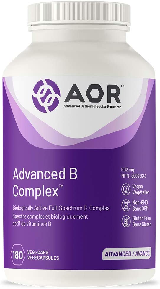 AOR Advanced B Complex 499mg 180caps