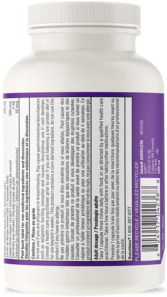 AOR AOR THYRO SUPPORT  524MG 90CAPS