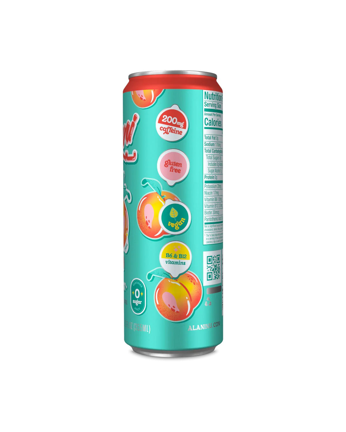 Alani NU Juicy Peach Energy Drink 355ml