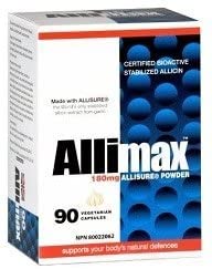 Allimax Stabilized Allicin capsules 100% 90capsu