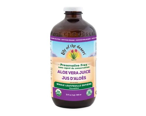 Lily of the Desert Aloe Vera Juice Whole Leaf Preservative