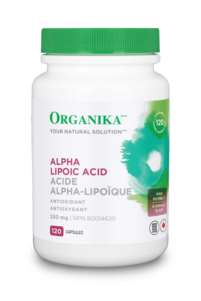 Organika Health Products Alpha Lipoic Acid 250mg 120caps