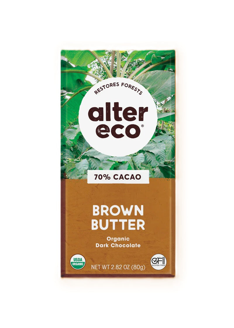 Alter Eco Brown Butter Bar 80g