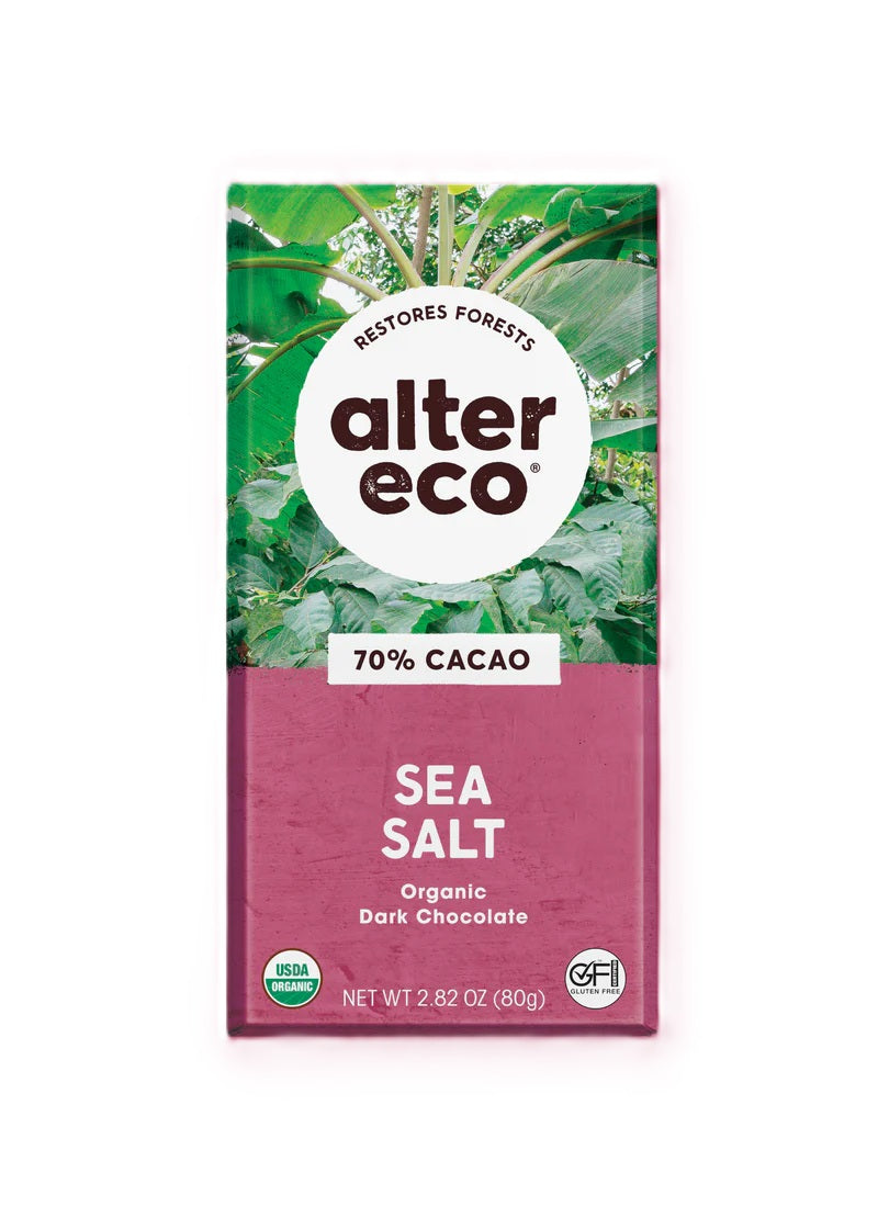 Alter Eco Sea Salt Bar 80g