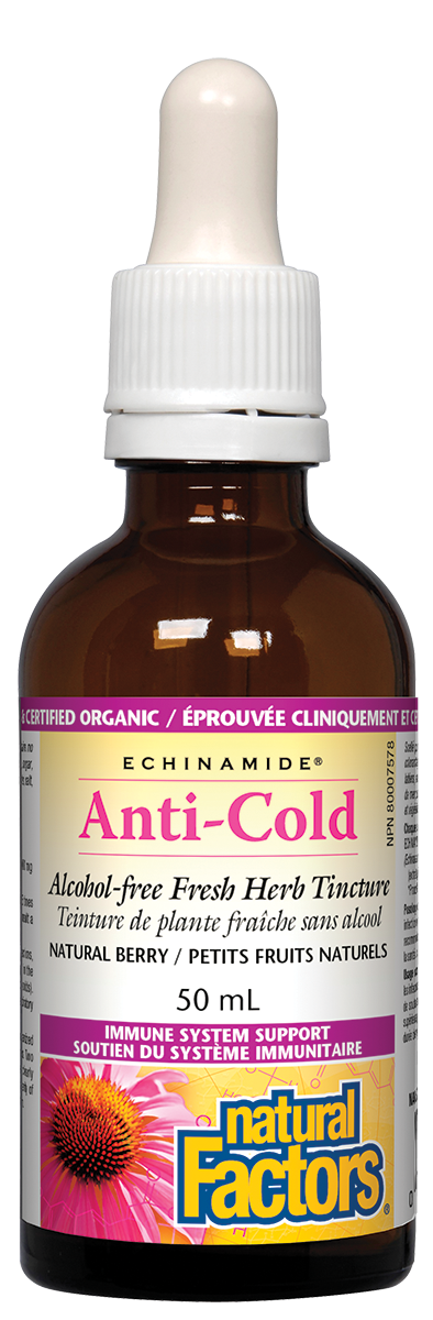 Natural Factors Anti Cold Echinacea Fresh Herb 90sg