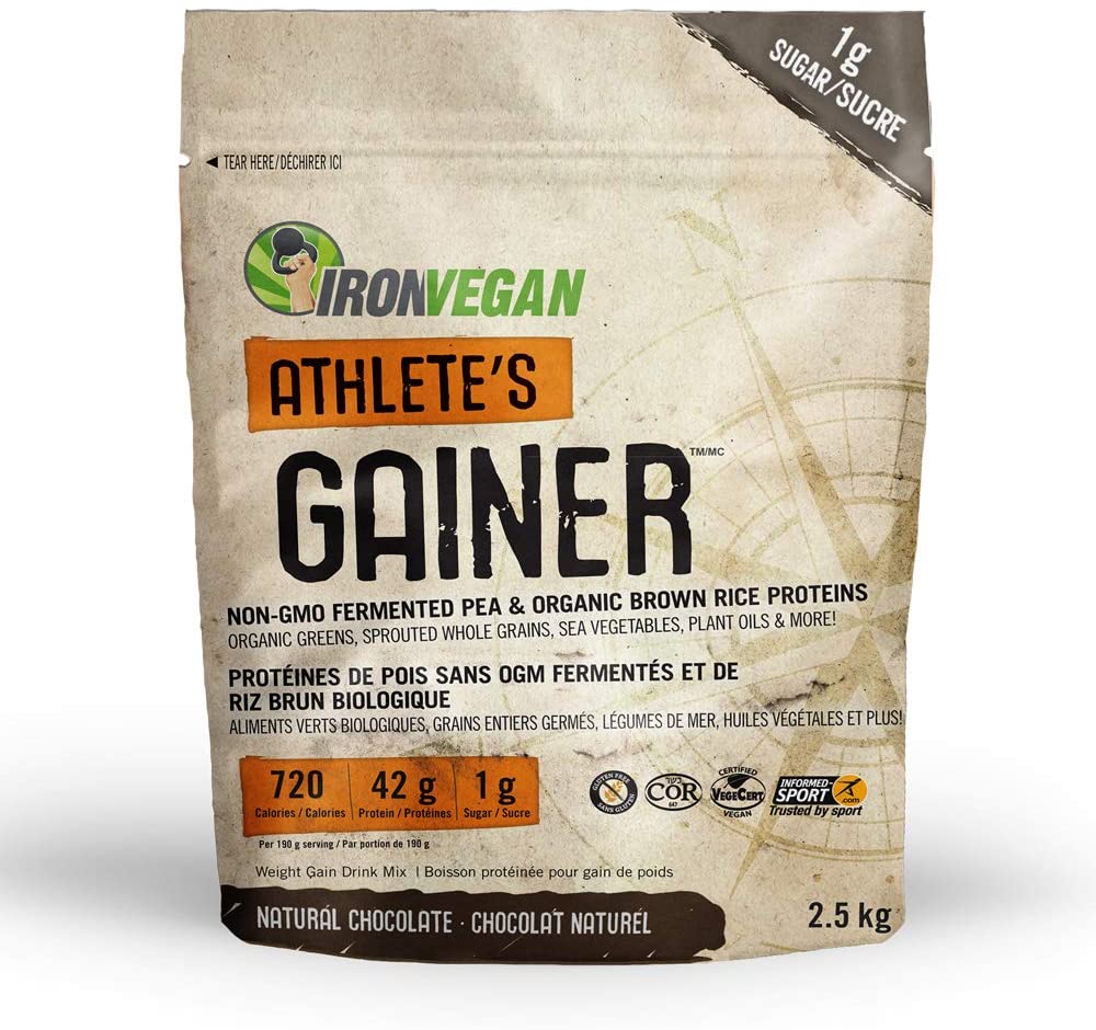 Iron Vegan Athletes Gainer Chocolate 2.5kg