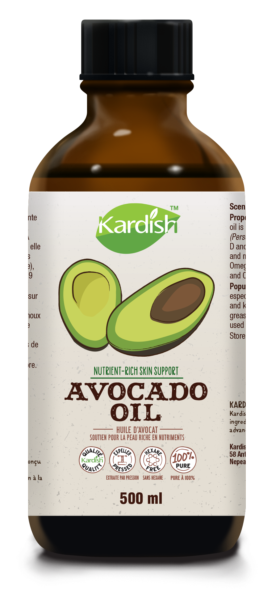 Kardish Avocado Oil 500ml