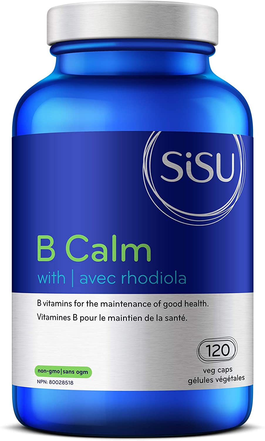 SISU B Calm with 250mg Rhodiola 120vcaps