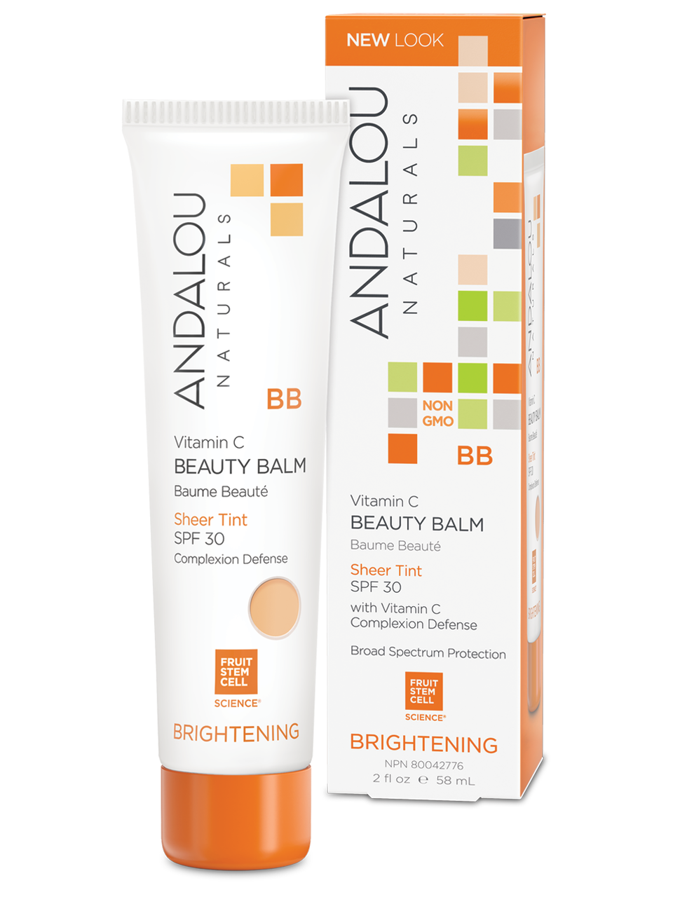 Andalou Naturals Beauty Balm Sheer Tint SPF30 58ml