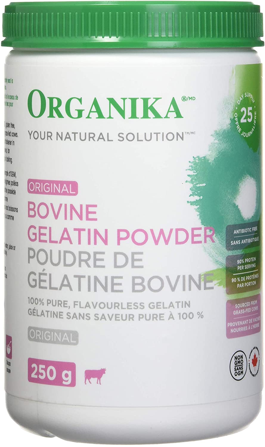 Organika Health Products Bovine Gelatin Powder 250g