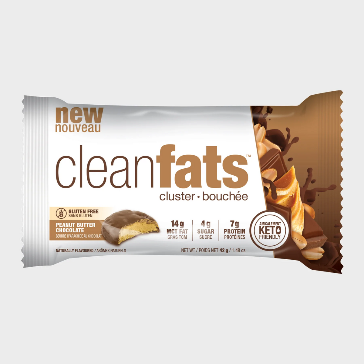 Nutraphase Clean Fats Chocolate Peanut Butter 43g