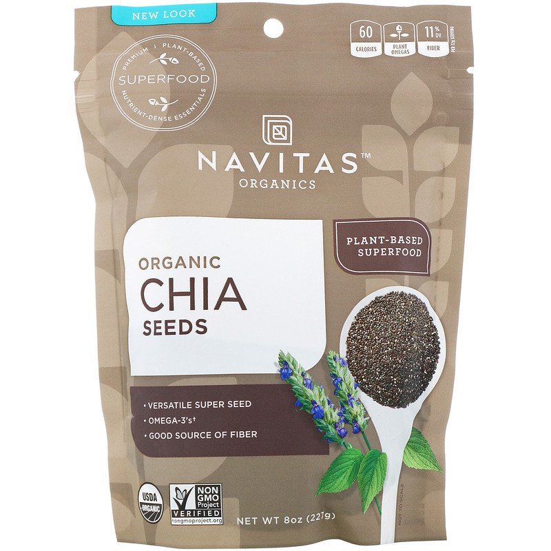 Navitas Chia Power Whole Chia Seeds 227g